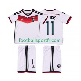 Tenue Allemagne KLOSE 11 2014 Retro Enfant Domicile Maillot de Foot